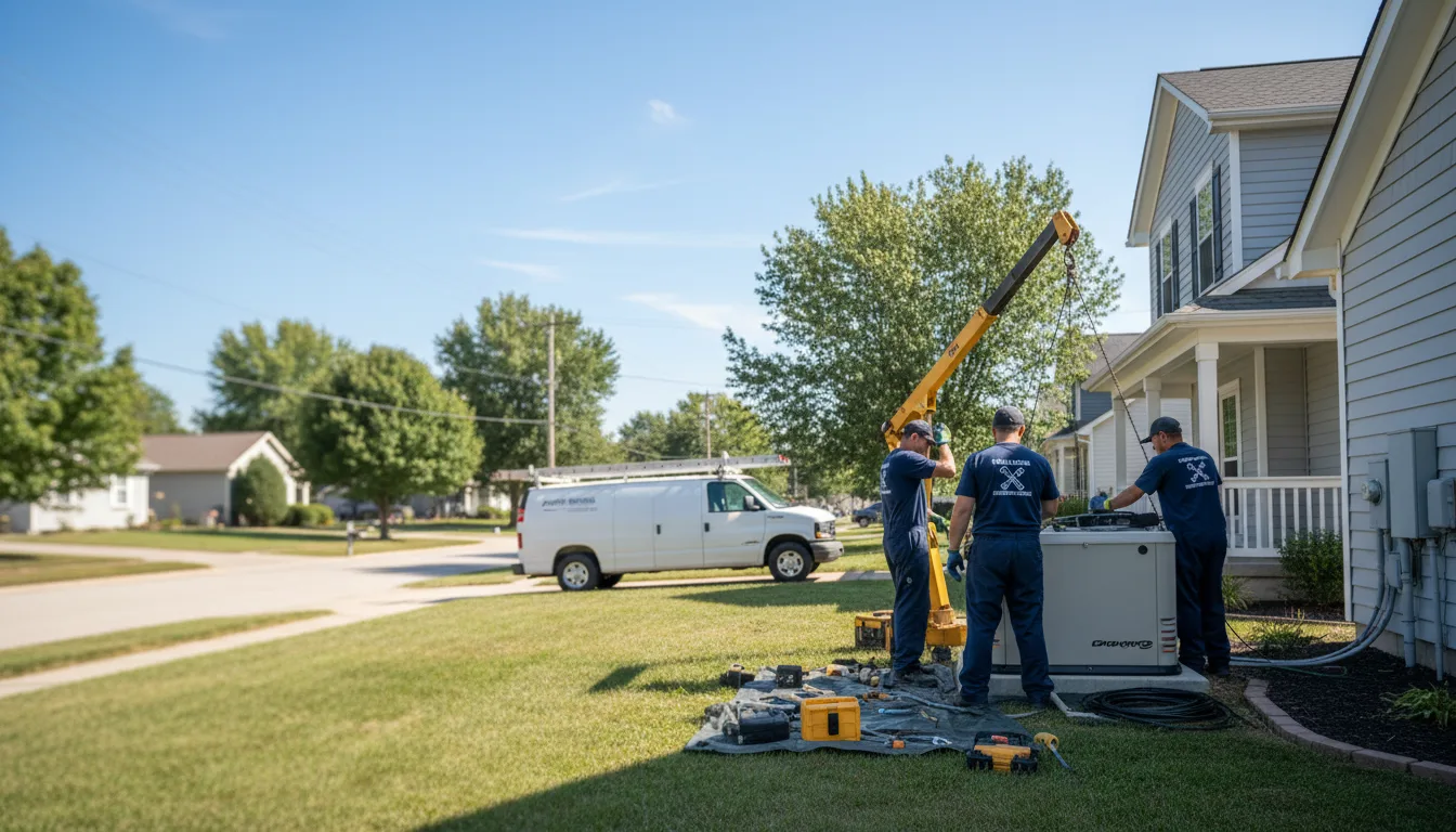 Generator Installation in Weimar, TX near me